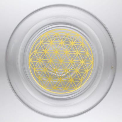 Mythos Gold Trinkglas 250 ml, Lebensblume gold