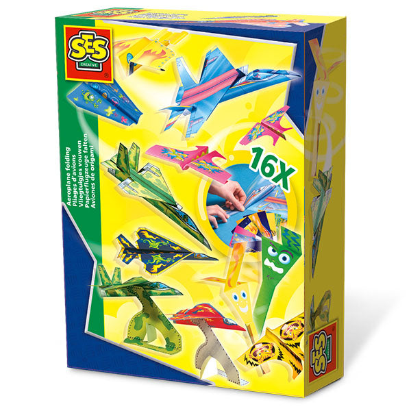 Pliez les avions en papier SES