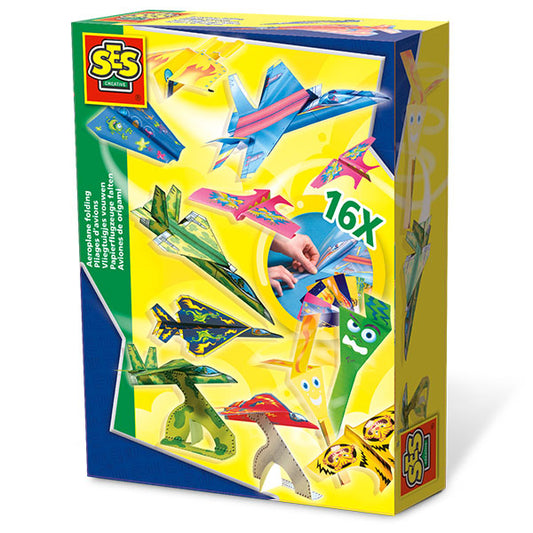 Pliez les avions en papier SES
