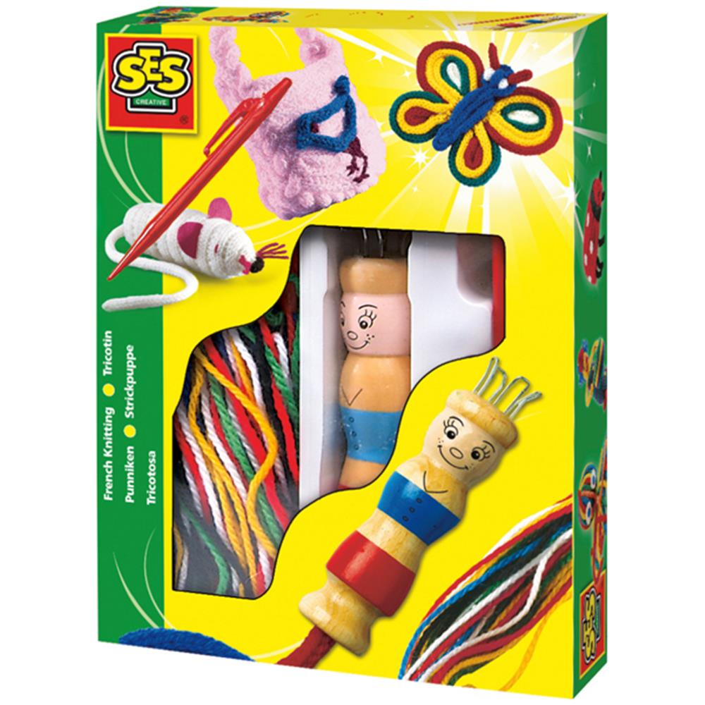 SES knitted doll 10 cm