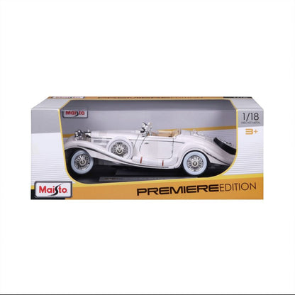 Mercedes Benz 500K Maharaja 1936, 1:18, gris