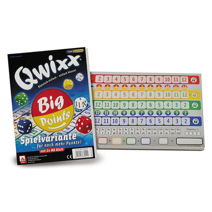 Nuremberg Qwixx Big Points Blocks - 2 x 80 sheets