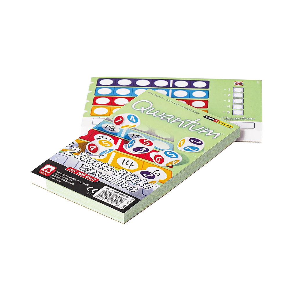 Nuremberg Qwantum - blocs supplémentaires 2x80 feuilles