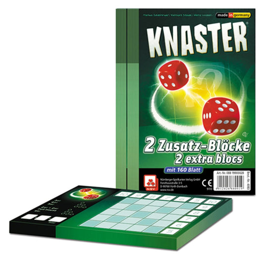 Nürnberger Knaster - additional blocks 2x80 sheets