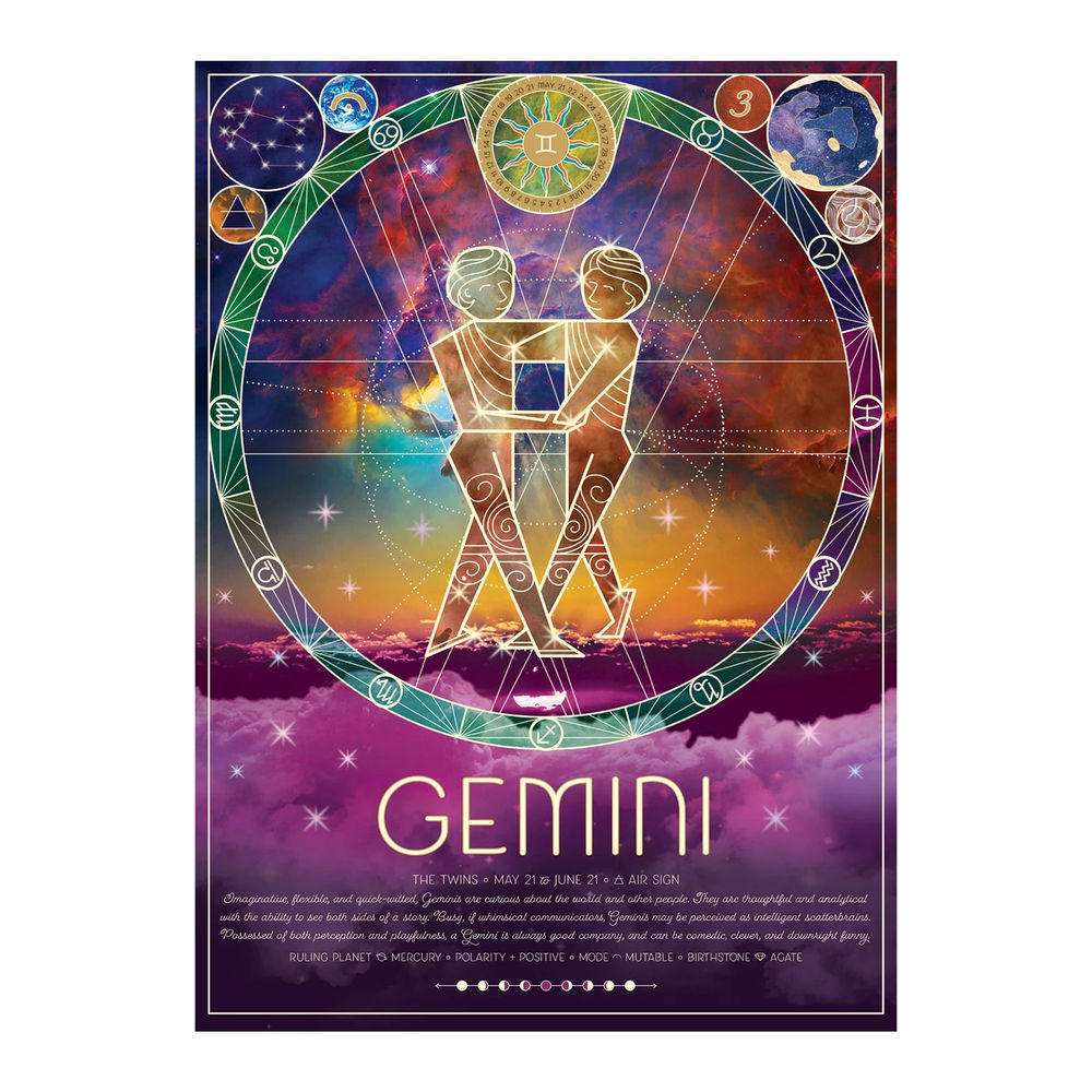 Sternzeichen Zwillinge 500 Teile