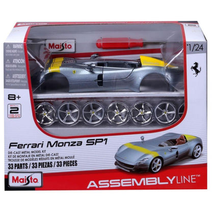 Maisto Kit 1/24 Ferrari Monza SP1 silver