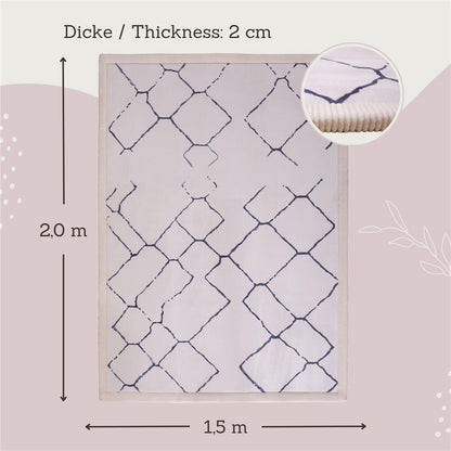 Hakuna Matte Samtmatte, Wolke, 2 x 1.5 m, Berber