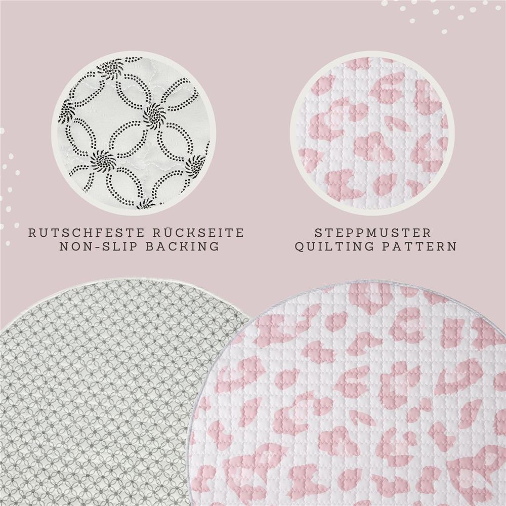 * Hakuna Matte Krabbeldecke, Wild Cat Nude, Ø 1.5 m