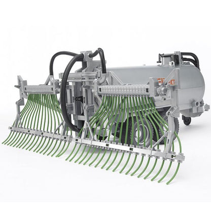 Bruder Fliegl barrel trailer with drag hose distributor