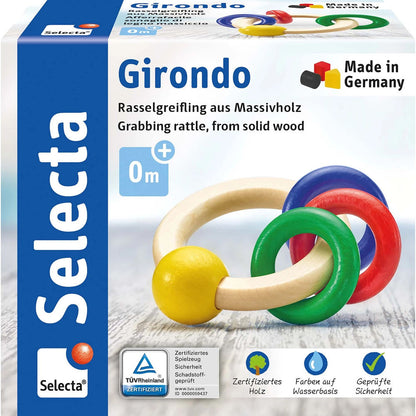 Selecta grasping toy Girondo round 10cm