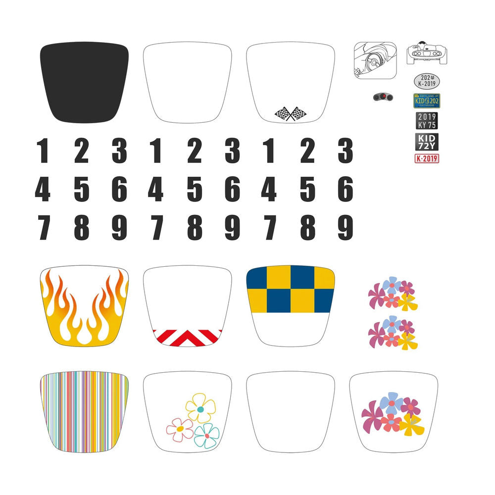 Ferngesteuertes Auto 1:12 blau