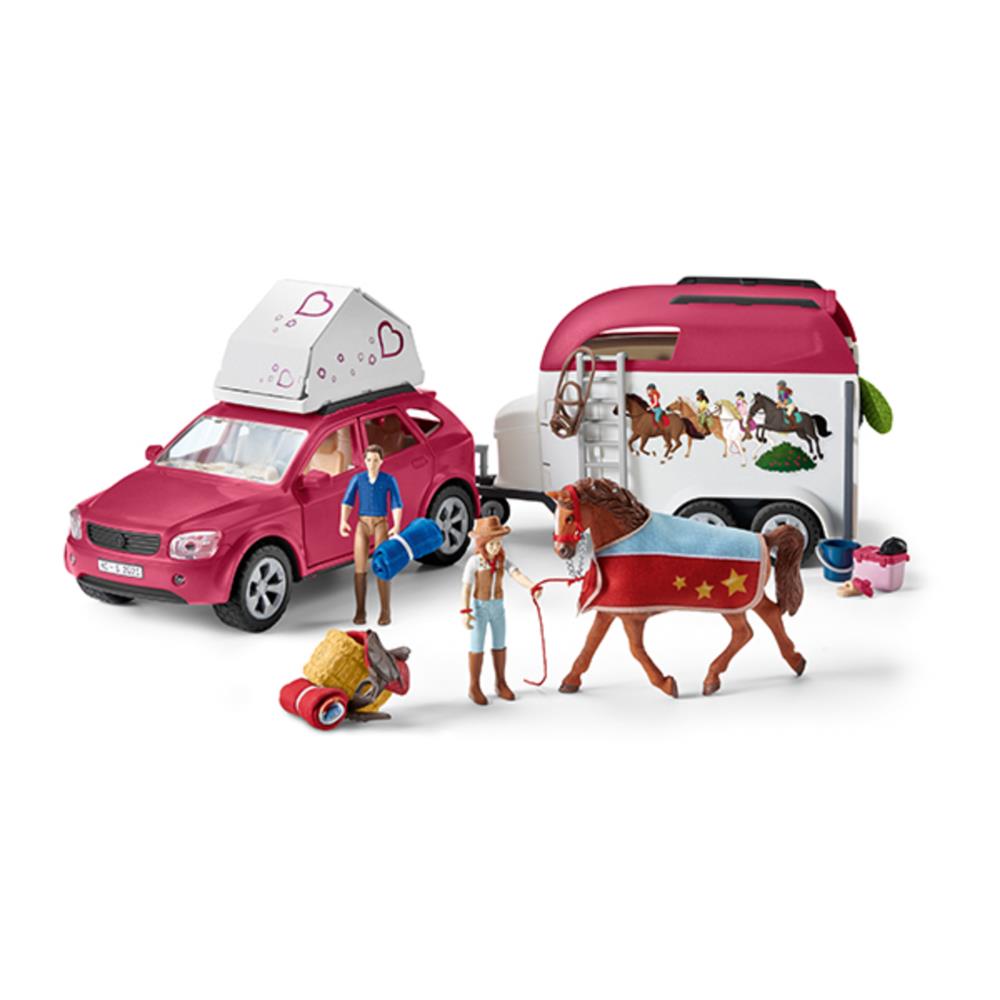 Schleich adventure with SUV car