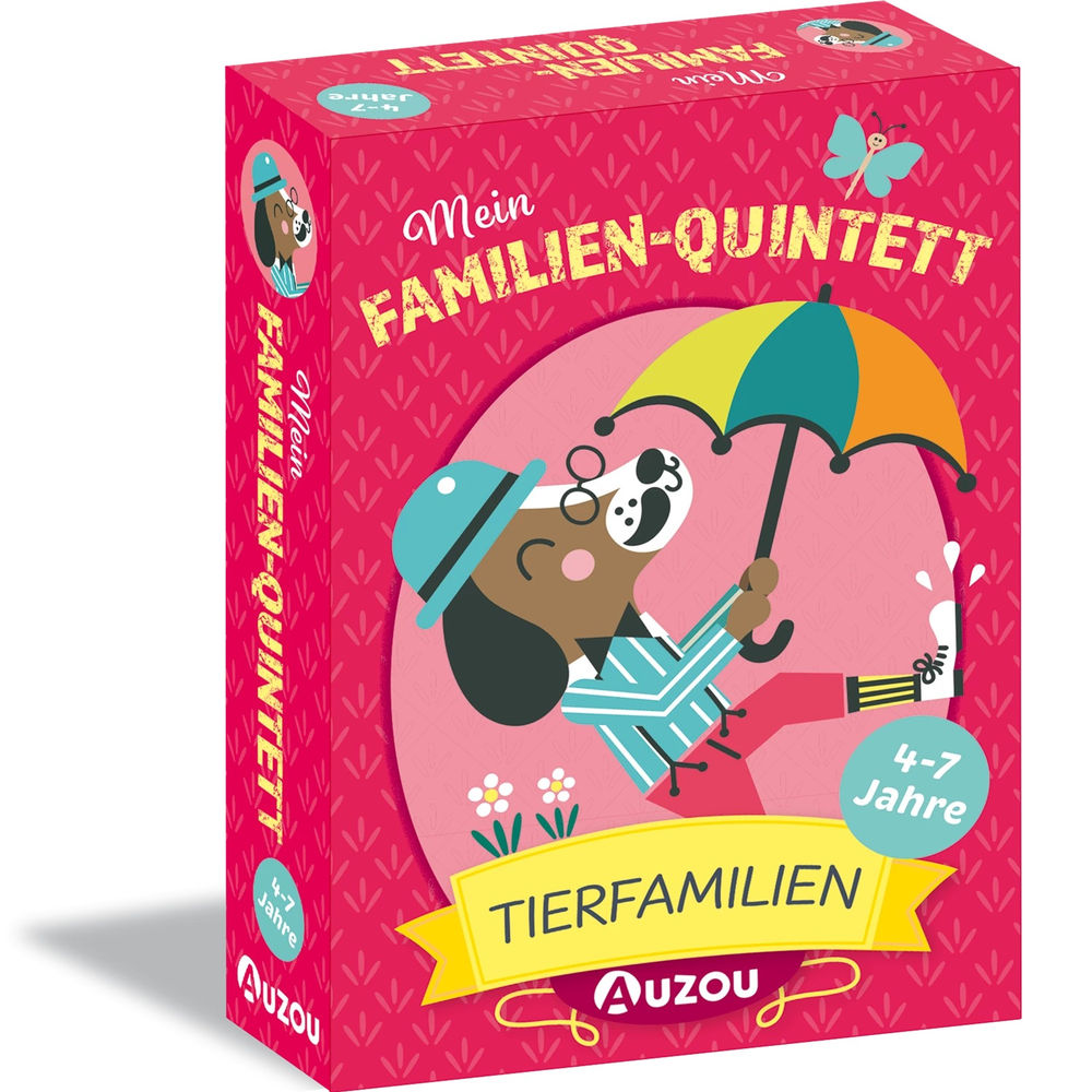 Mein Familien-Quintett - Tierfamilien (d)
