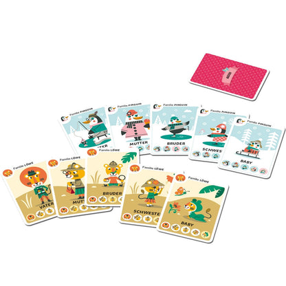 Mein Familien-Quintett - Tierfamilien (d)