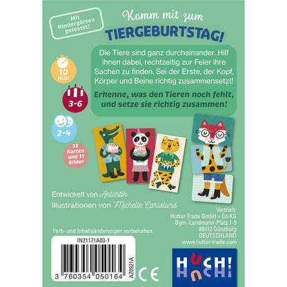 Komm mit zum Tiergeburtstag - Hilf beim Vorbereiten (d)