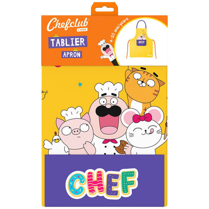 Baumwollschürze Gelb