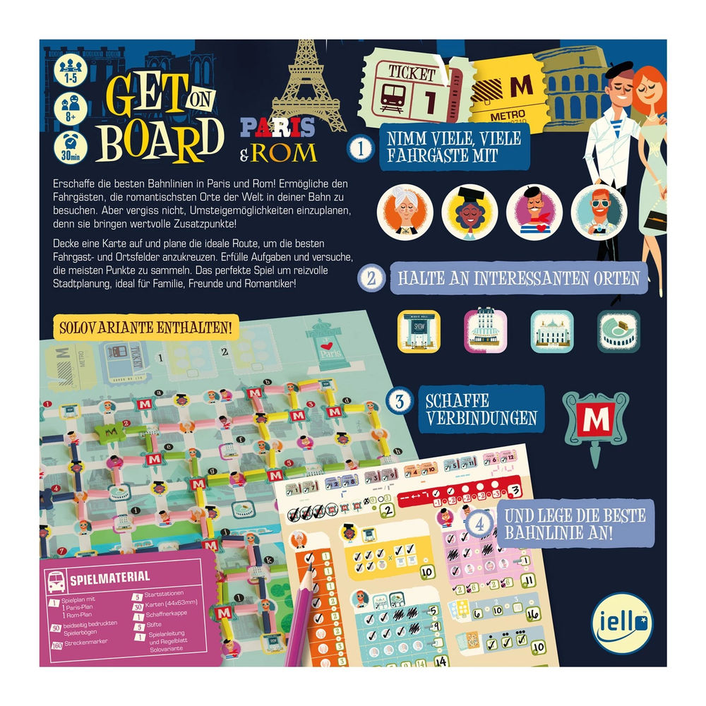 Hutter Trade Get on Board: Paris & Rom (d)