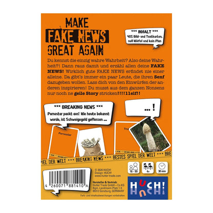 Rendre les fausses nouvelles encore plus belles