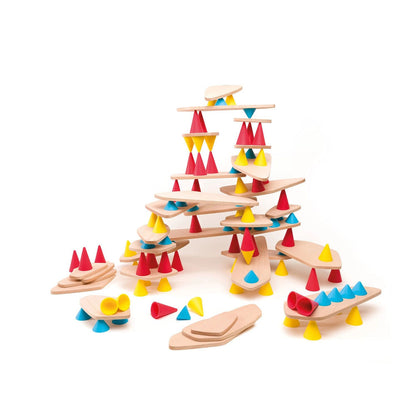 Piks Stapelspielzeug Lernset 129-teilig