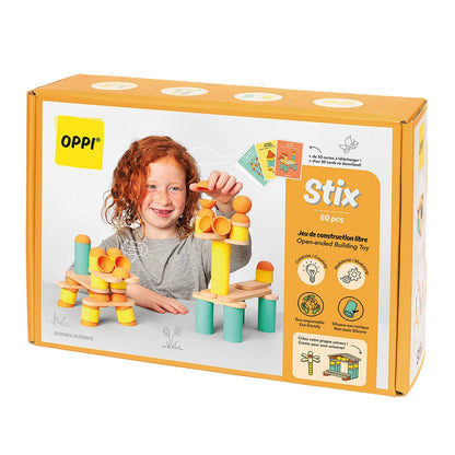 Stix Konstruktionsspielzeug 60-teilig