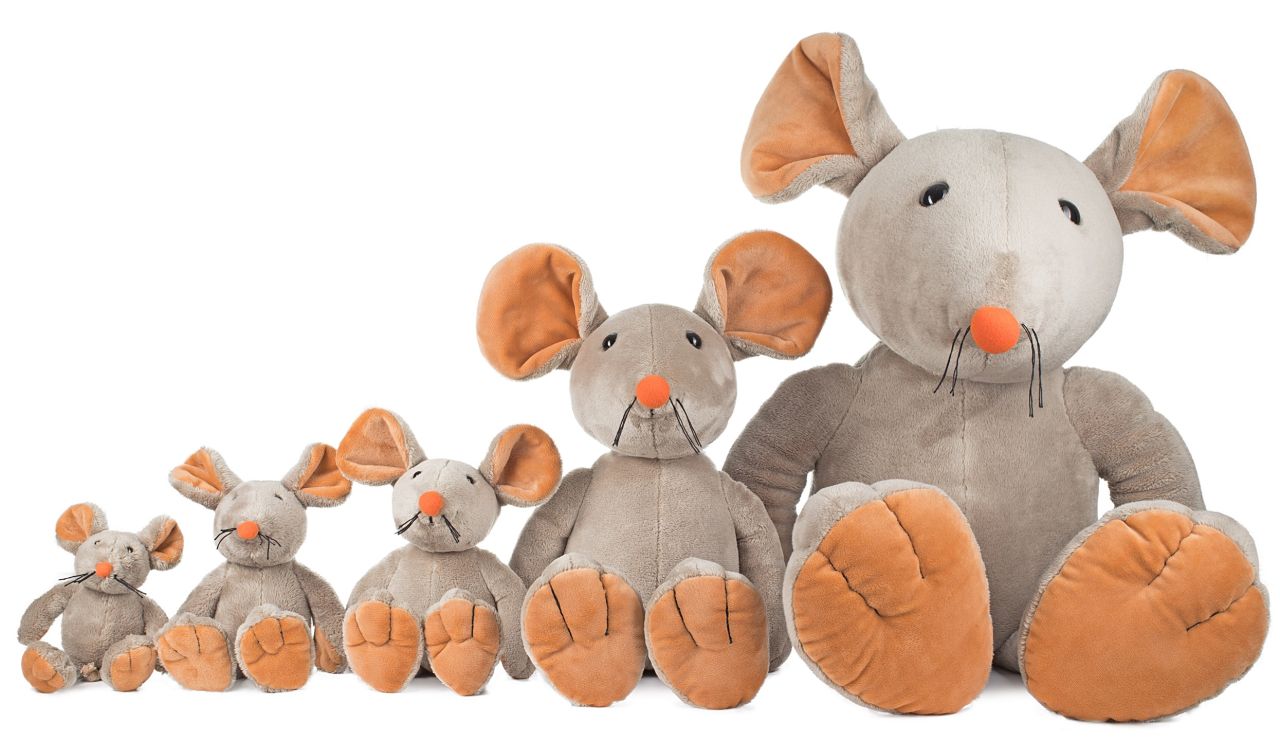 Schaffer peluche souris Eddi, 26 cm