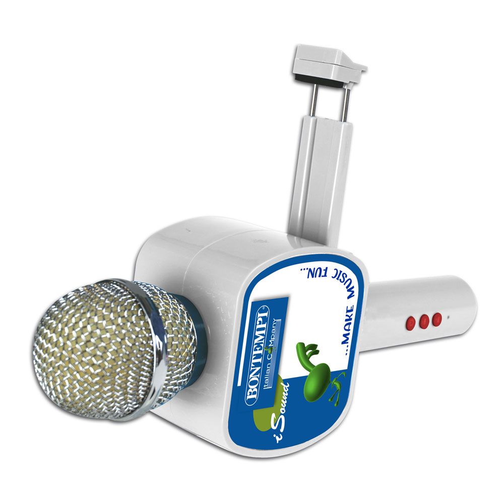 Microphone Bontempi sans fil avec haut-parleur