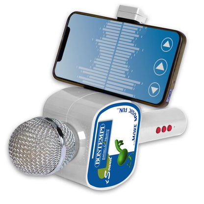 Microphone Bontempi sans fil avec haut-parleur