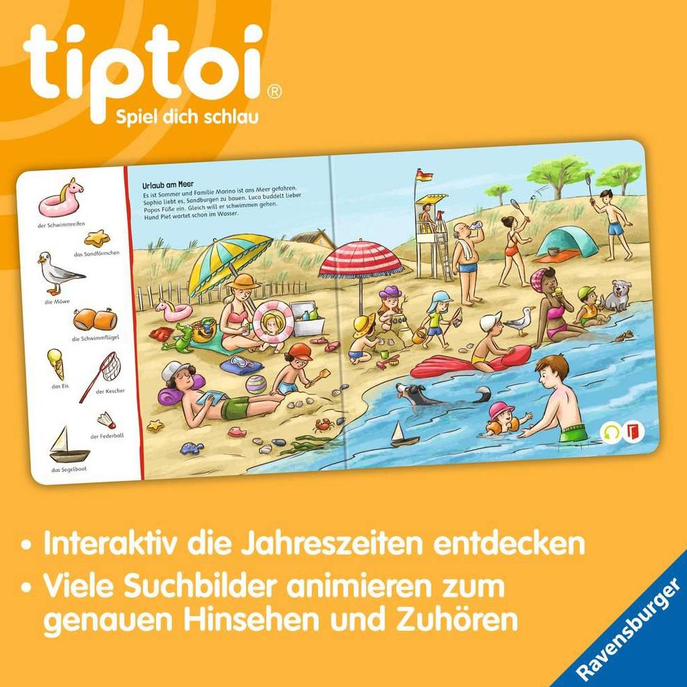 Ravensburger tiptoi® Search and Discover: The Seasons