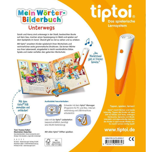 Ravensburger tiptoi® My Word Picture Book On the Go