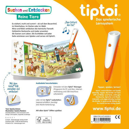 Ravensburger tiptoi® Search and Discover: My Animals