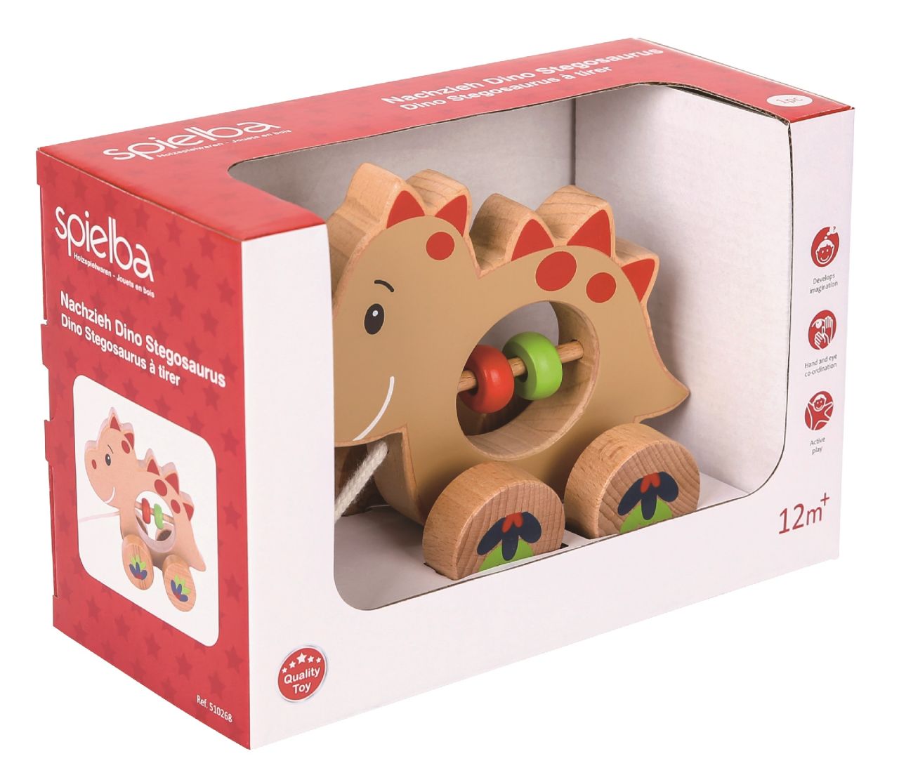 Spielba Nachzieh Dino Stegosaurus