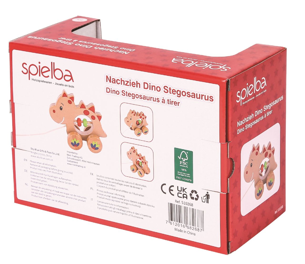 Spielba Nachzieh Dino Stegosaurus