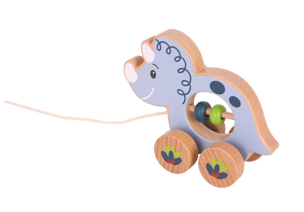 Spielba dinosaure à tirer Triceratops