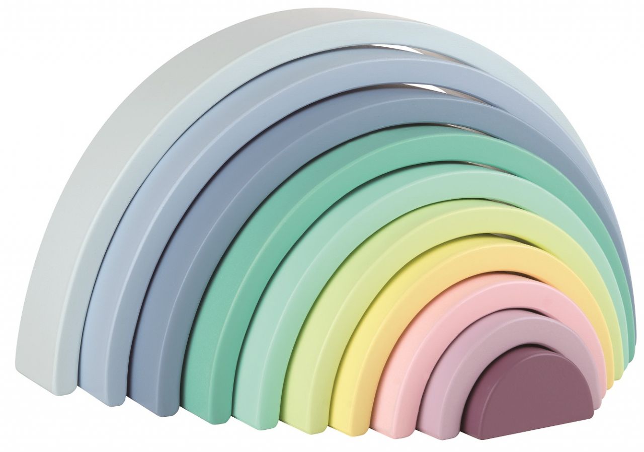 Playba Stack Rainbow 10 pieces