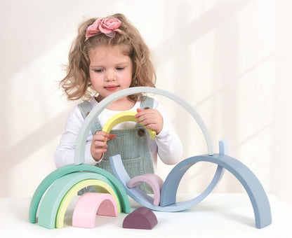 Playba Stack Rainbow 10 pieces