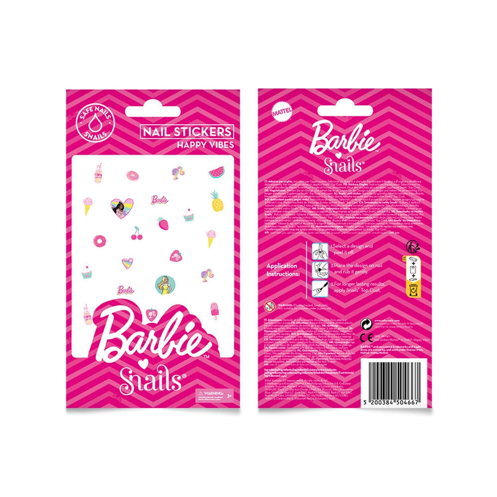 Nagelsticker Barbie™ Happy Vibes