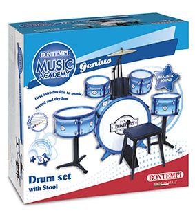Bontempi Schlagzeug blau