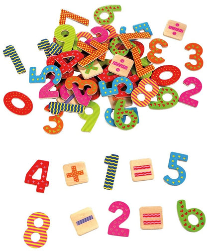 Spielba numbers magnetic, 60 pieces