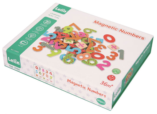 Spielba numbers magnetic, 60 pieces