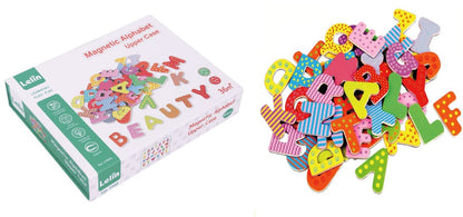 Spielba magnetic letters, 60 pieces