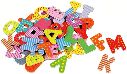 Spielba magnetic letters, 60 pieces