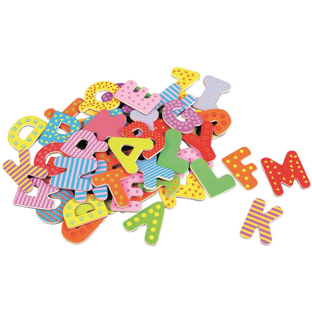Spielba magnetic letters, 60 pieces
