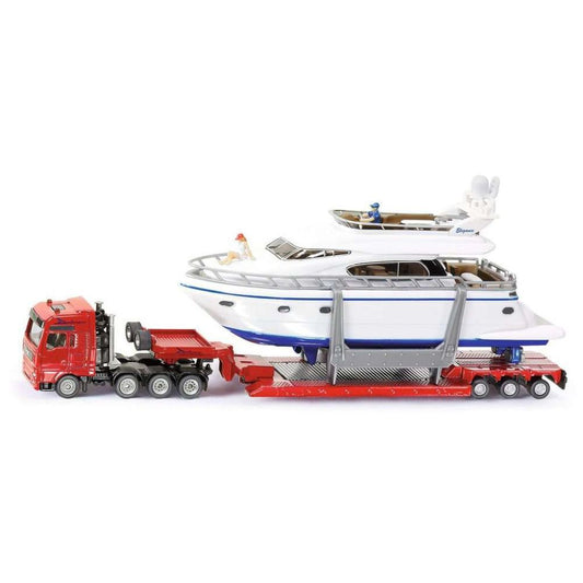 Transport lourd Siku avec yacht