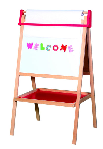 Spielba magnetic board with paper + chalk