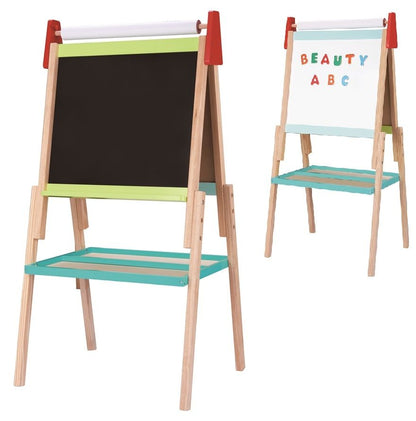 Playba standing board with paper roll + chalk