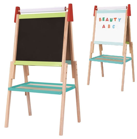 Playba standing board with paper roll + chalk