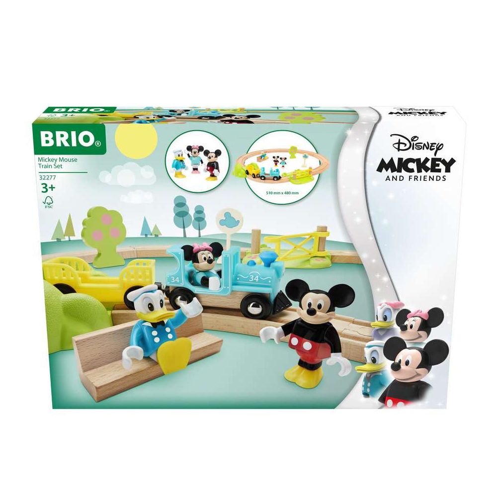 Ensemble de train BRIO Mickey Mouse