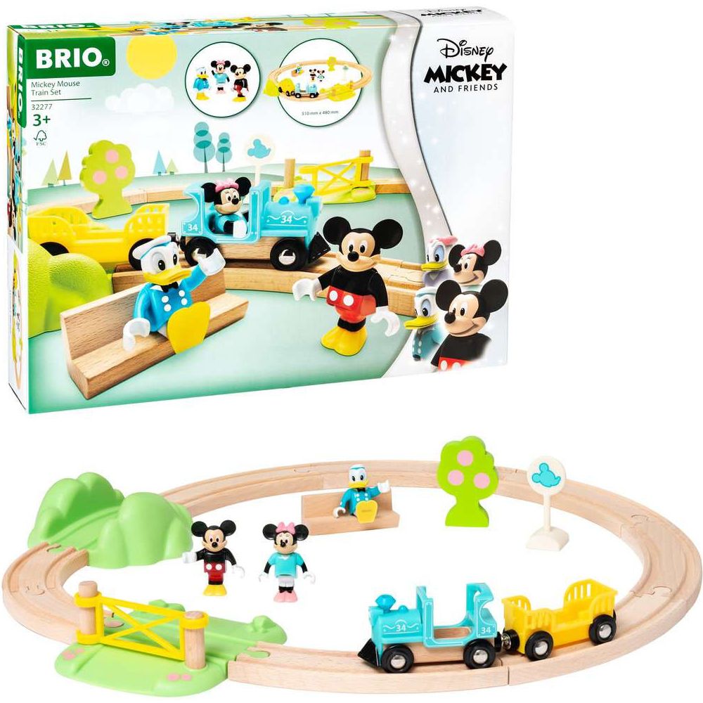 Ensemble de train BRIO Mickey Mouse