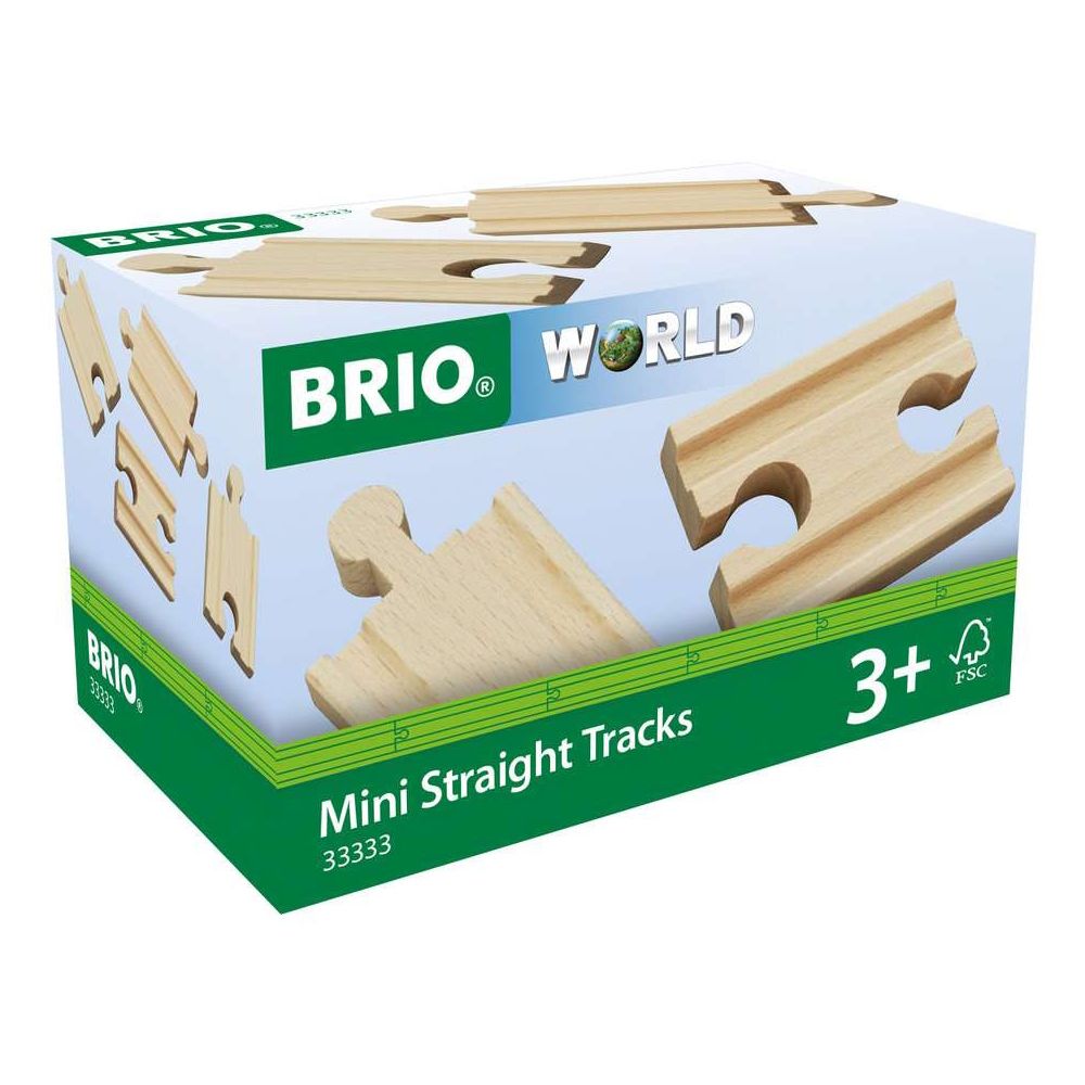 BRIO Mini rails droits