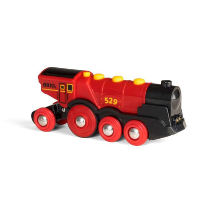 Locomotive d'action rouge puissante BRIO